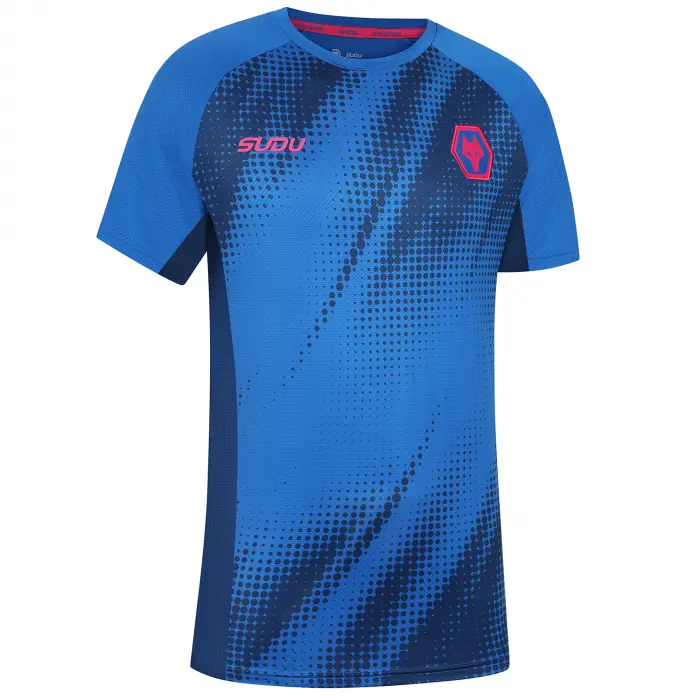 Wolverhampton Wanderers Store | Shop Official 2025-26 Players Training T-Shirt – Blue Wolves Gear